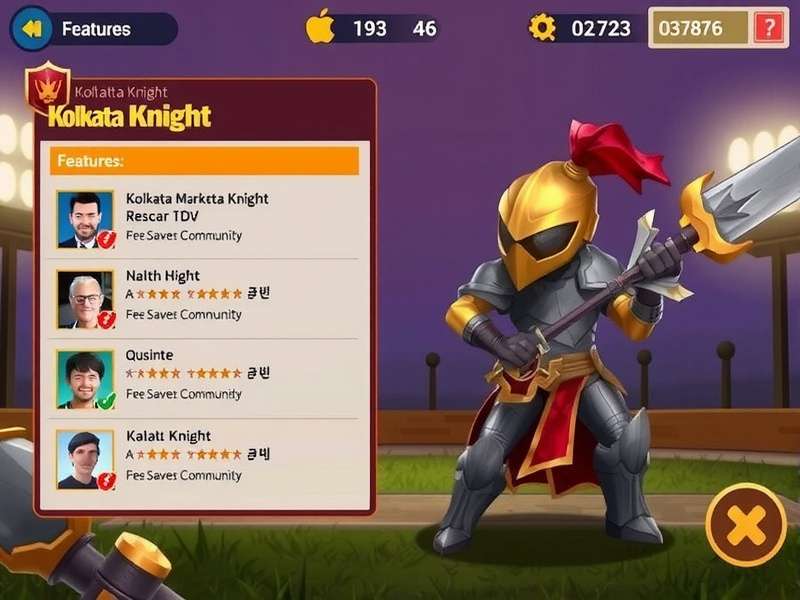 Kolkata Knight Game Features